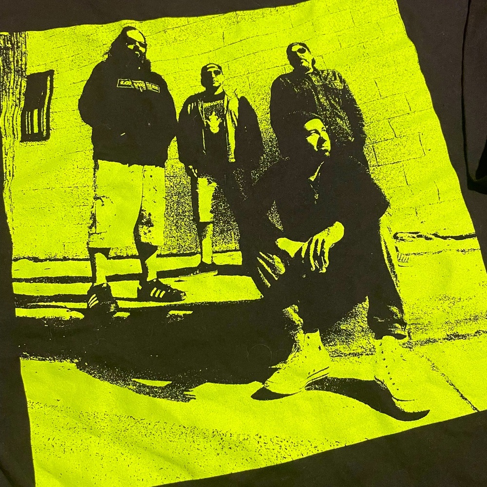 Deftones Oversized Fit Long Sleeve Band Tee